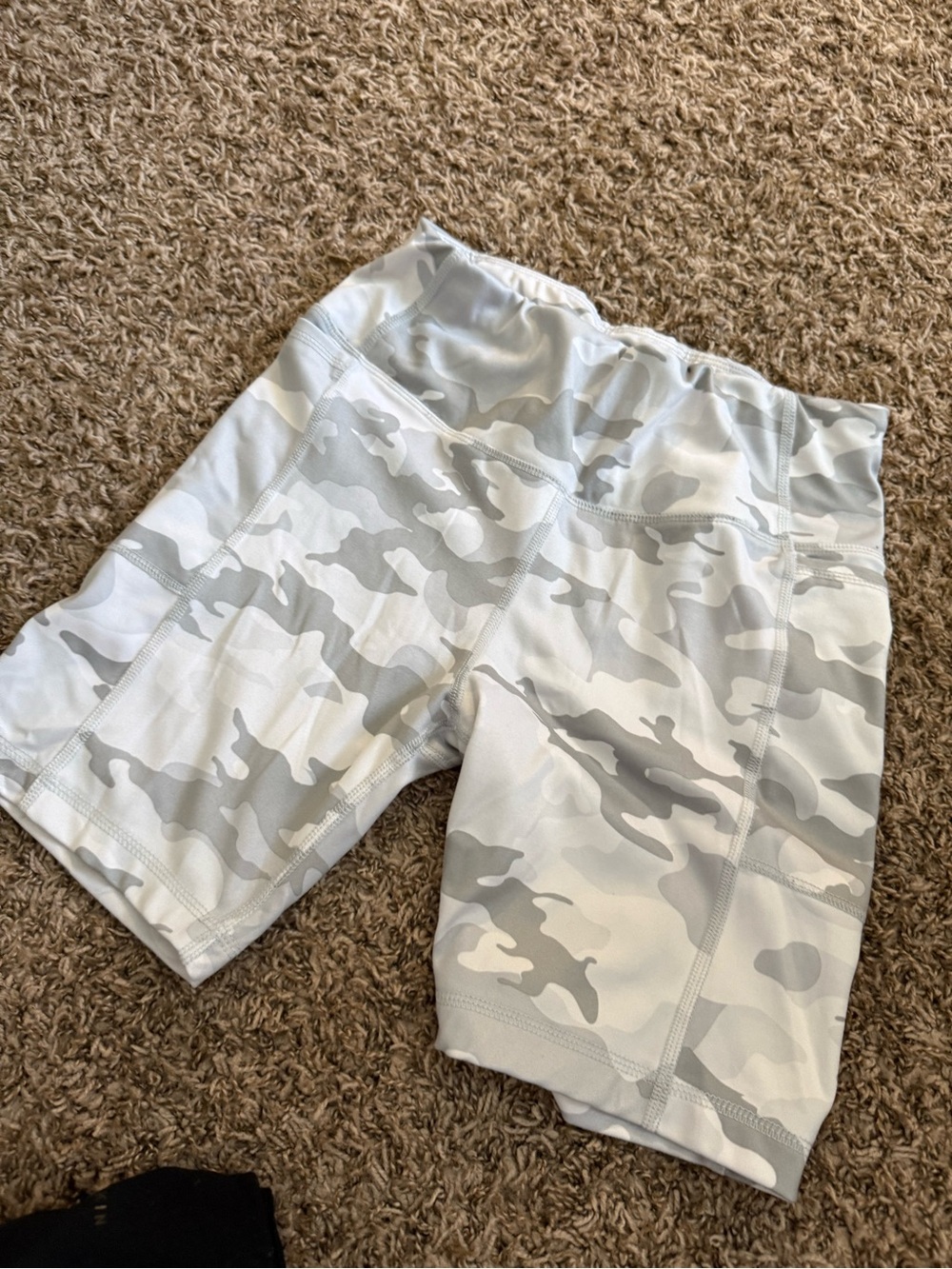 Camo Biker Shorts